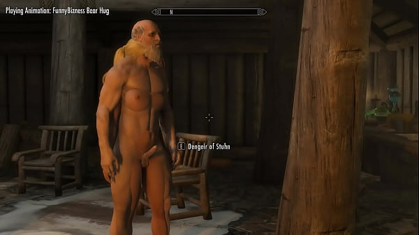 Skyrim babe enjoying herself