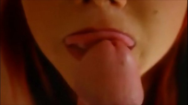 Ginger slut giving head to a stranger