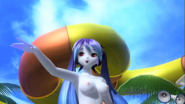 Miku dance dear cocoa 60fps big boobs  