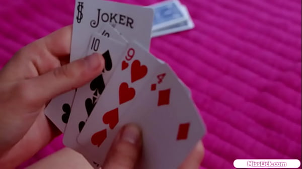 Small tits blonde has a real hottie in her bedroom.They kiss and suck tits before she licks her shaved pussy.She facerides the petite babe in a 69er