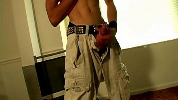 Sexy Latino Twink Showing His Big Hard Cock