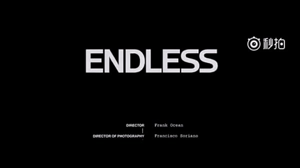 frank ocean - endless