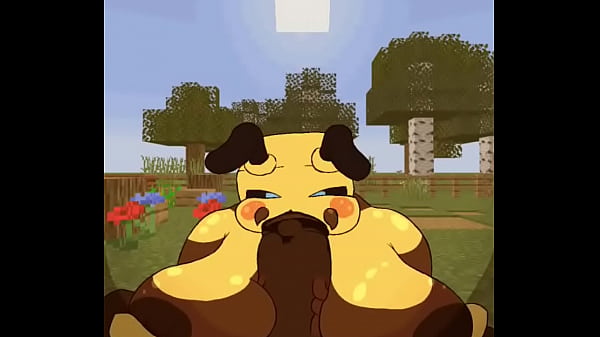 Abelha do minecraft fodendo com os peitos