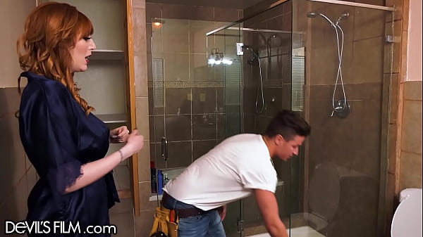 She Gets Caught Fucking The Young Plumber 