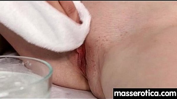 Massage therapist giving her patient some unknowing love 18