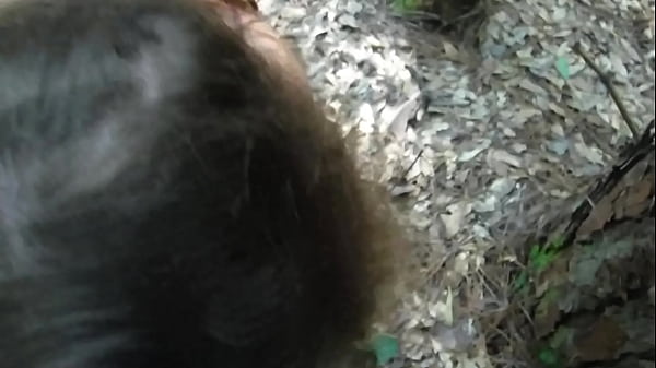 Girl Sucking Cock in Park on College Campus