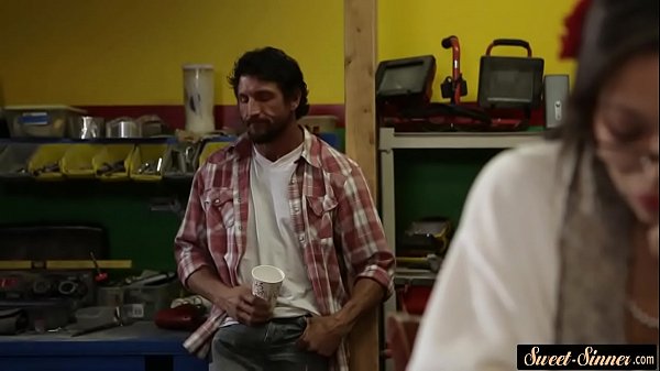 Ebony milf fucking in many different poses