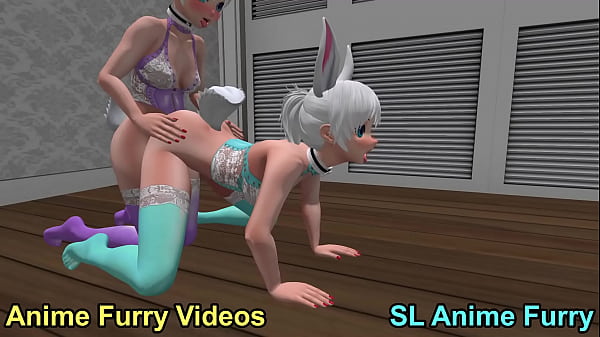 Bunny Girl in Bright Lingerie & Stockings Sex Video 