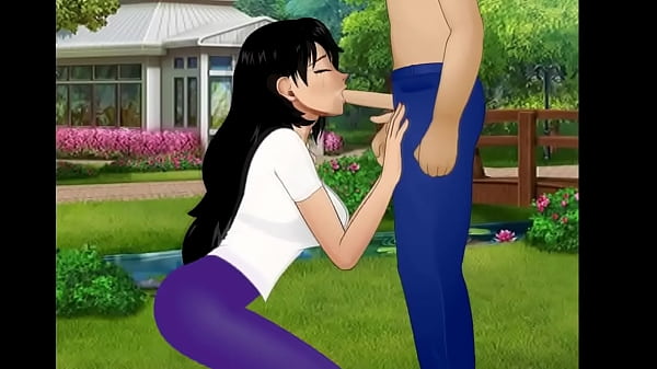 Cum on the face at the park!  