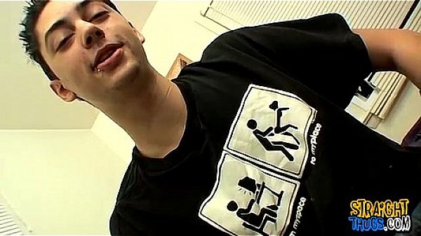 Straight boy Noah stopped by needing to make some money