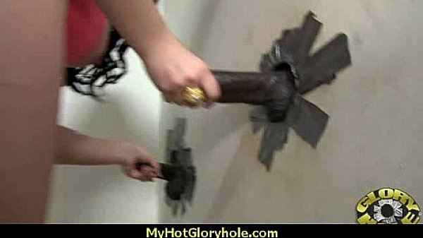 Interracial - White Lady Confesses Her Sins at Gloryhole 24 