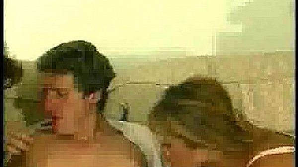 Asian and Caucasian bitch share dick