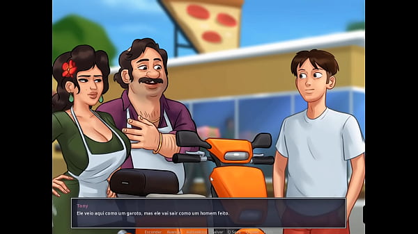 Jogo Porn&ocirc; 2D, Summertime Saga ep 54 - Vou ganhar muito dinheiro agora  