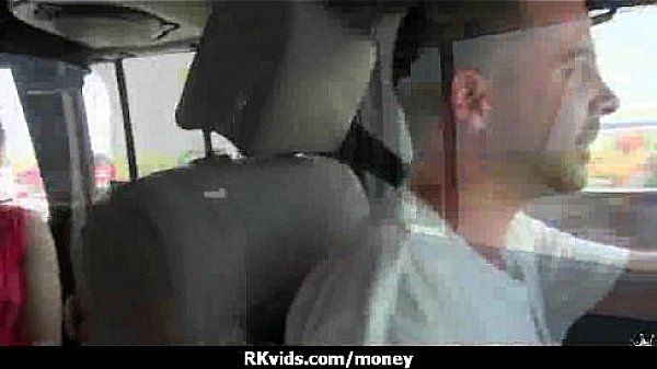 Desperate teen naked in public and fucks to pay rent 22