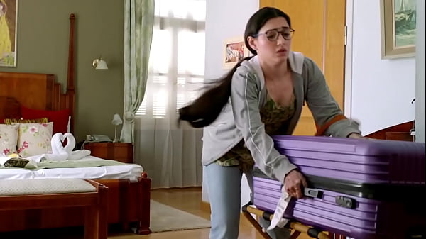 Edit Tamannaah Bhatia bikini blouse boobs navel legs F2  