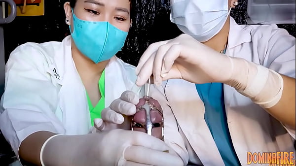 Sadistic Asians Dominating White Slave