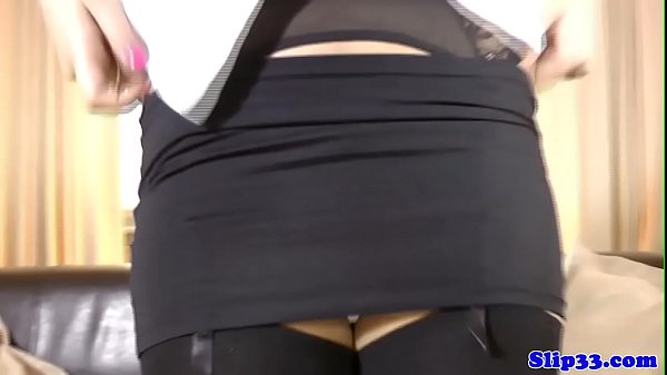 Teen cocksucks and rides old man at home