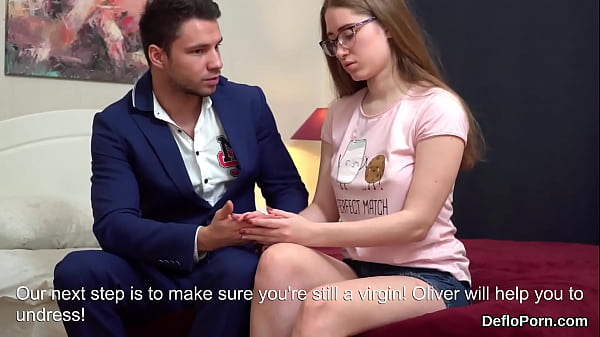 Gorgeous undressed model loves hymen virginity loss  