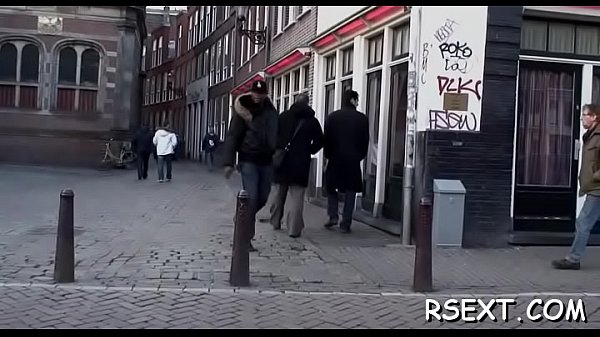 Nice-looking angels fucked hard 