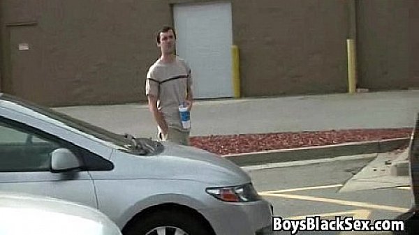 Blacks On Boys - Gay Bareback Interracial Fuck Scene 05