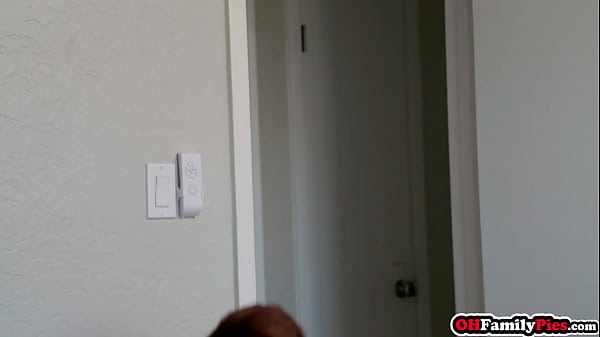 Skinny brunette teen step sister moaning on cock  