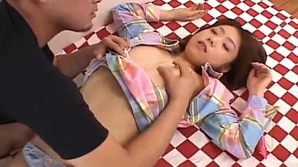 Morimoto Miku gets cock in mouth and in hairy fingered snatch
