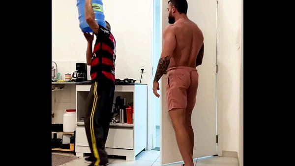 The water delivery guy showed up different... the tension was so strong you could clearly feel the bulge