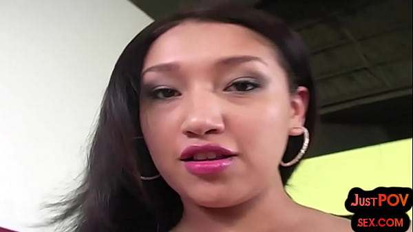 Nippon cocksucker babe POV blows cock before getting banged 