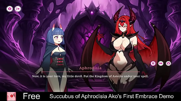 Succubus of Aphrodisia (Free Steam Demo Game)  Visual Novel,  Adult, , Erotic,  NSFW, succubus, hentai, game 
