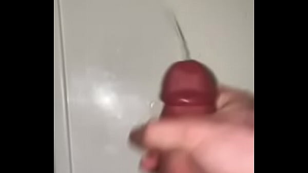 Warm cum load shooting out of cock  