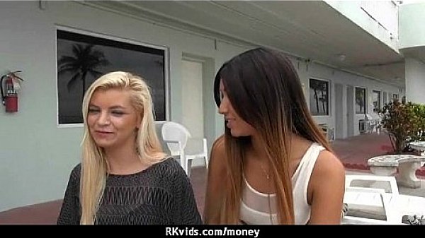 Hottie gets naked and has sex in public for cash 30