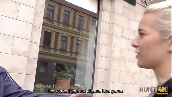 HUNT4K. Lassie streitet sich mit ihrem Geliebten und beschlie&szlig;t 