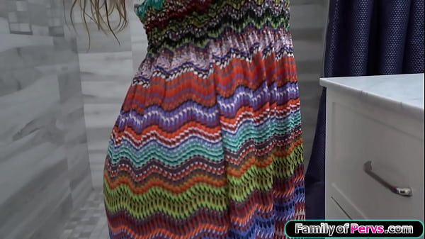 Small tits petit stepmom Tucker Stevens noticed that her stepson is eyefucking her lately and the milf wants to see if she can get him to fuck her  