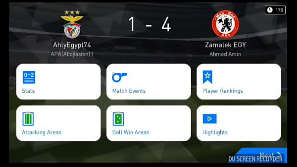 PES 2018 android ahmed amin 4-1 abo Yassien