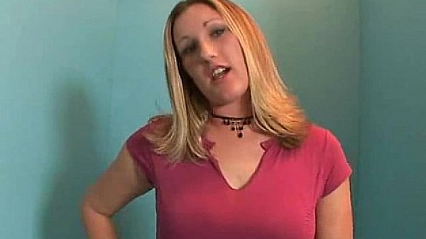 Hot Girl Blows A Stranger In A Bathroom Gloryhole 16