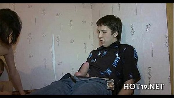 Chick team-fucked by other chap