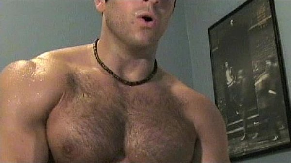 hairy chested Muscle God needs worship