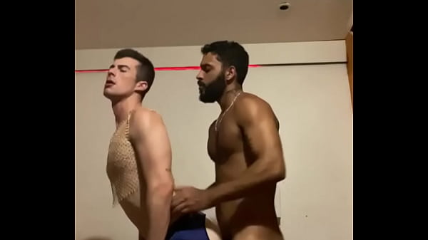 Taking advantage of the empty room to fuck at the party.  