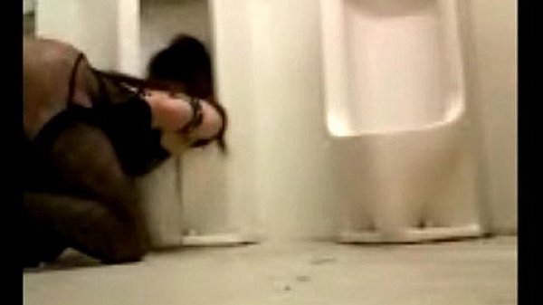 Clean the dirty public toilet in the sperm. Shemale kinky shame