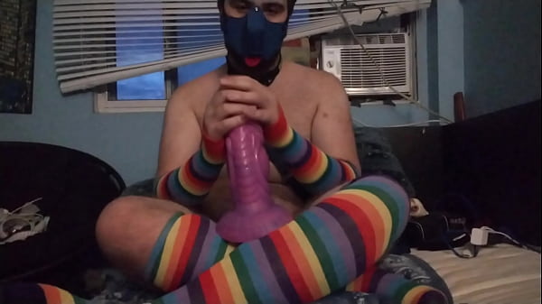 Je joue avec mais 3 gode Comme un bon Chiot Soumis du plus petit au plus grand .