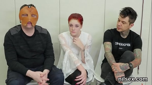 Wild fuckslut gets her fuckholes spread and intensely pounded