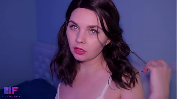 Blowjob and eye contact, busty stepsister, pussy creampie  