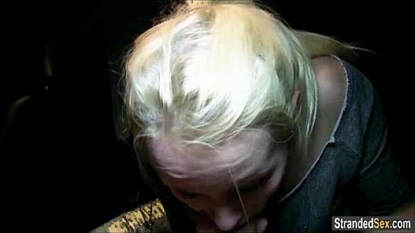 Teen Lola Taylor sucks and fucks for a ride and and room