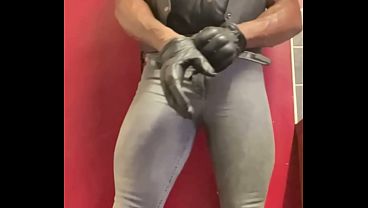 Interracial Leather BDSM Scenes 