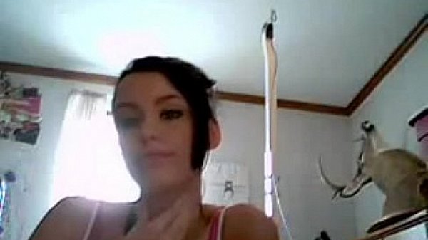 Horny College Student Masturbates