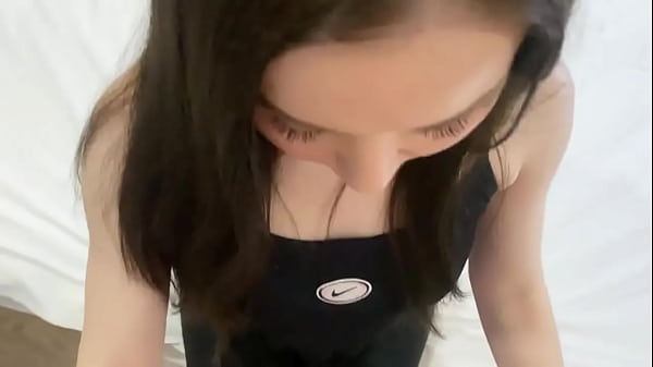 Sexy brunette with tattoo fucks her lover while her husband is home [Deutsch]