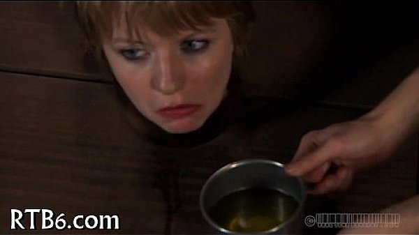 Hoisted girl waits lustily