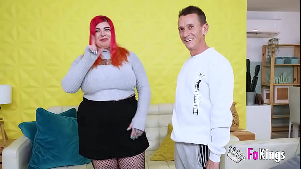 Big busty Leia Saez will try the old cock of Don Jorge