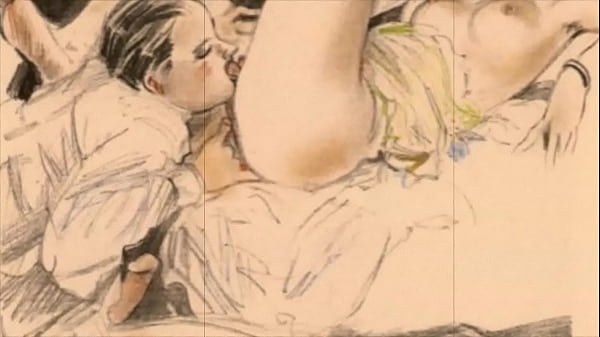 retro erotic illustration  