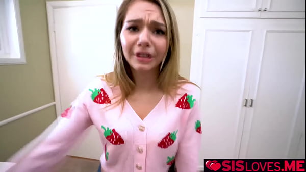 Stepsister sucking stepbrothers cock and lets him film her